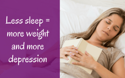 Less sleep = more weight and more depression