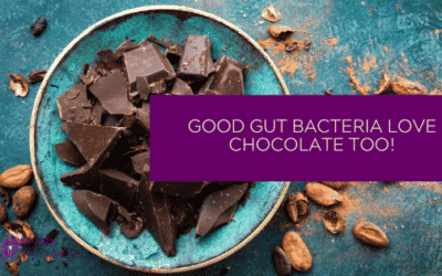 Good bacteria love chocolate too